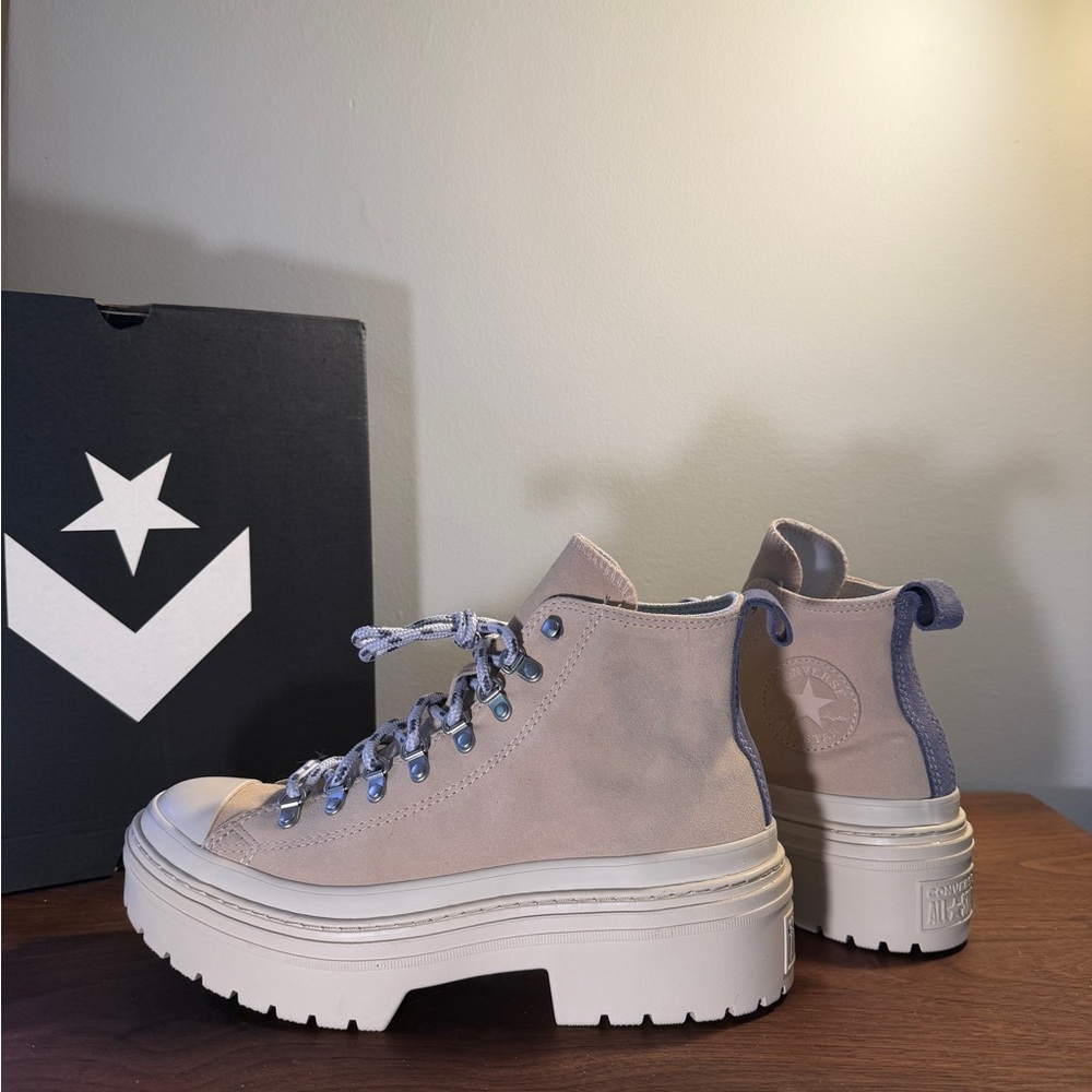 Converse Chuck Taylor All Stars Lugged Heel Waterproof Platform – Size 9